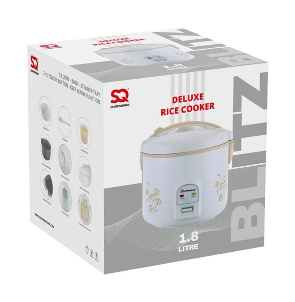 1.8L SQ DELUXE RICE COOKER with STEAMER