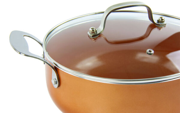3pcs Aeris Non-Stick Copper Casserole Set