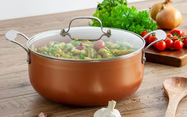 3pcs Aeris Non-Stick Copper Casserole Set
