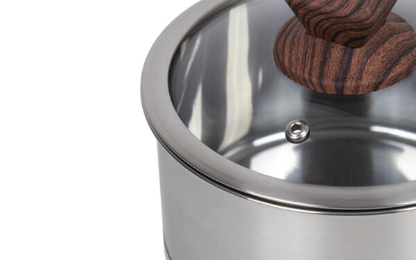 SQ LUSTRO 6PCS STAINLESS STEEL COOKWARE