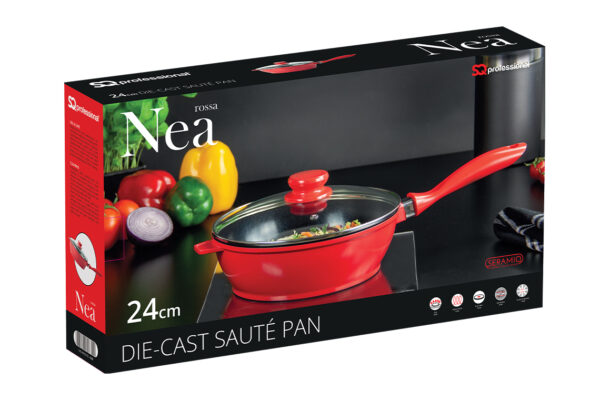 NEA ROSSA 24& 28cm DIE-CAST PAN