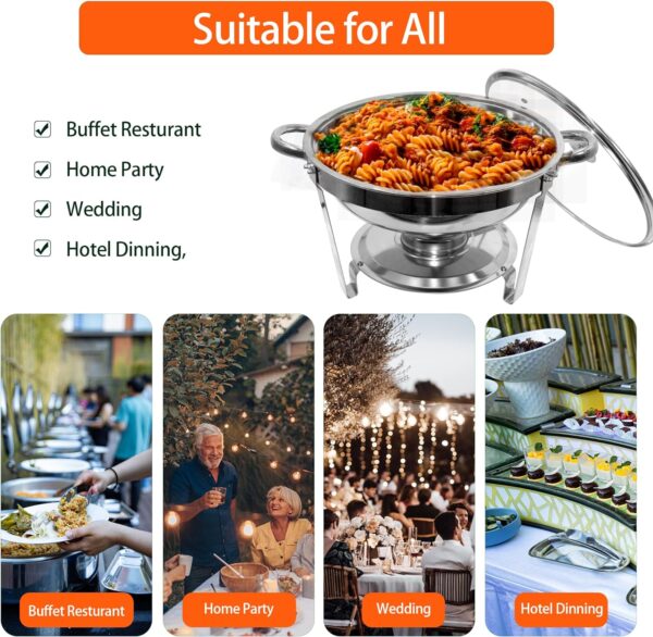 6.0L Stainless steel Chafing DishFood Warmer