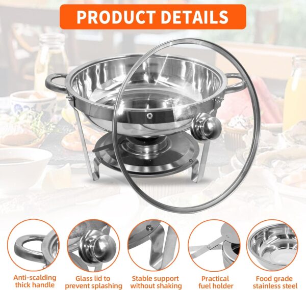 6.0L Stainless steel Chafing DishFood Warmer