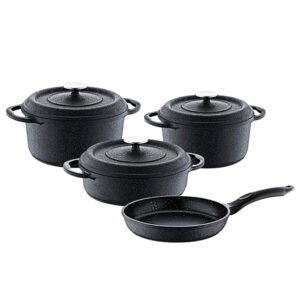 7pcs O.M.S Non-Stick DIE-CAST Cookware Set