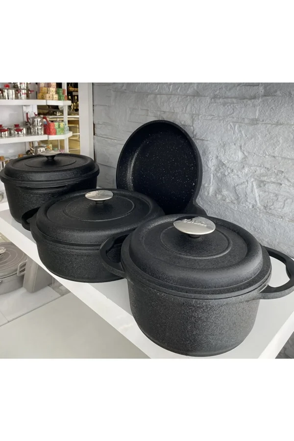 OMS GRANITE CAST IRON 4set