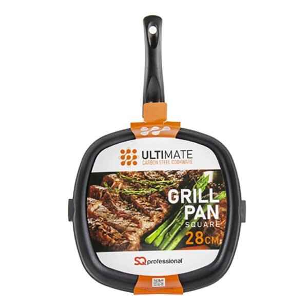 SQ ULTIMATE CARBON STEEL GRILL PAN 24CM