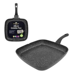 28CM SQ GRIDDLE PAN