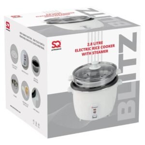 SQ 2.8L ELECTRIC RICE COOKER WITH STEAMER
