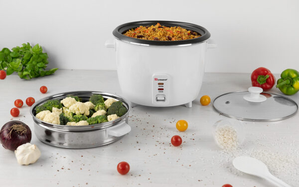 SQ 2.8L ELECTRIC RICE COOKER WITH STEAMER