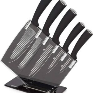 TOWER 5 PIECE GROOVED KNIFE