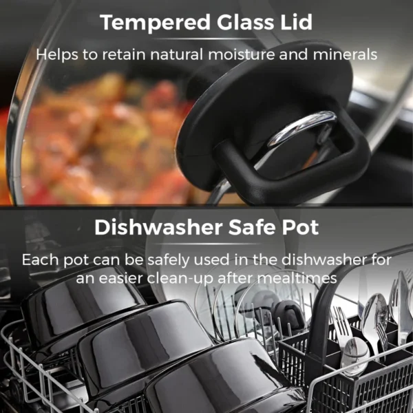 QUEST 3POT SLOW COOKER & BUFFET SERVER