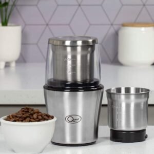 Quest Coffee Grinder Nut And Spice Grinder In Stainless Steel 200W Wet And Dry