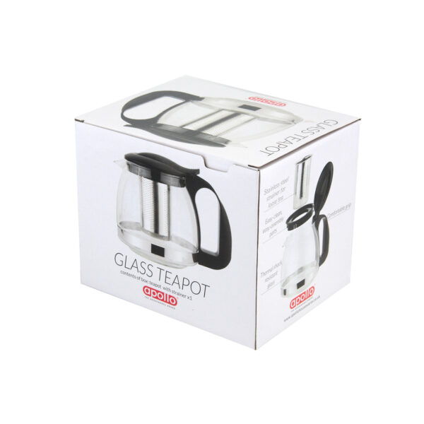 APOLLO GLASS TEAPOT WITH STRAINER