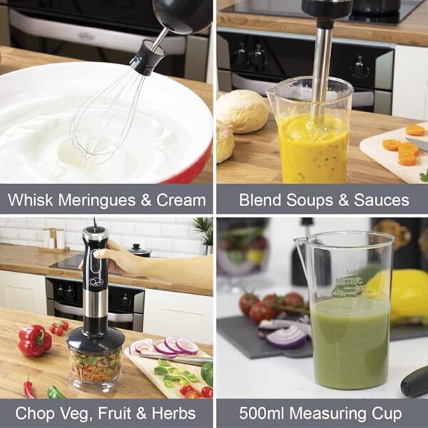 BLEND, WHISK AND CHOP