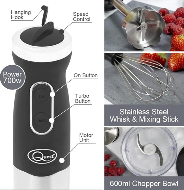 BLEND, WHISK AND CHOP