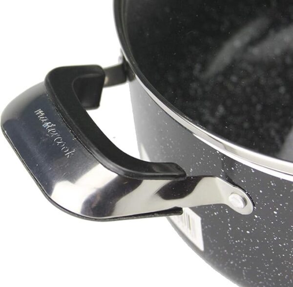 Mastercook Heavy Duty Non Stick Ceramic Coated Casserole with Glass Lid (28cm)34