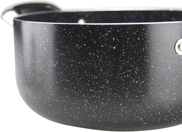 Mastercook Heavy Duty Non Stick Ceramic Coated Casserole with Glass Lid (28cm)34